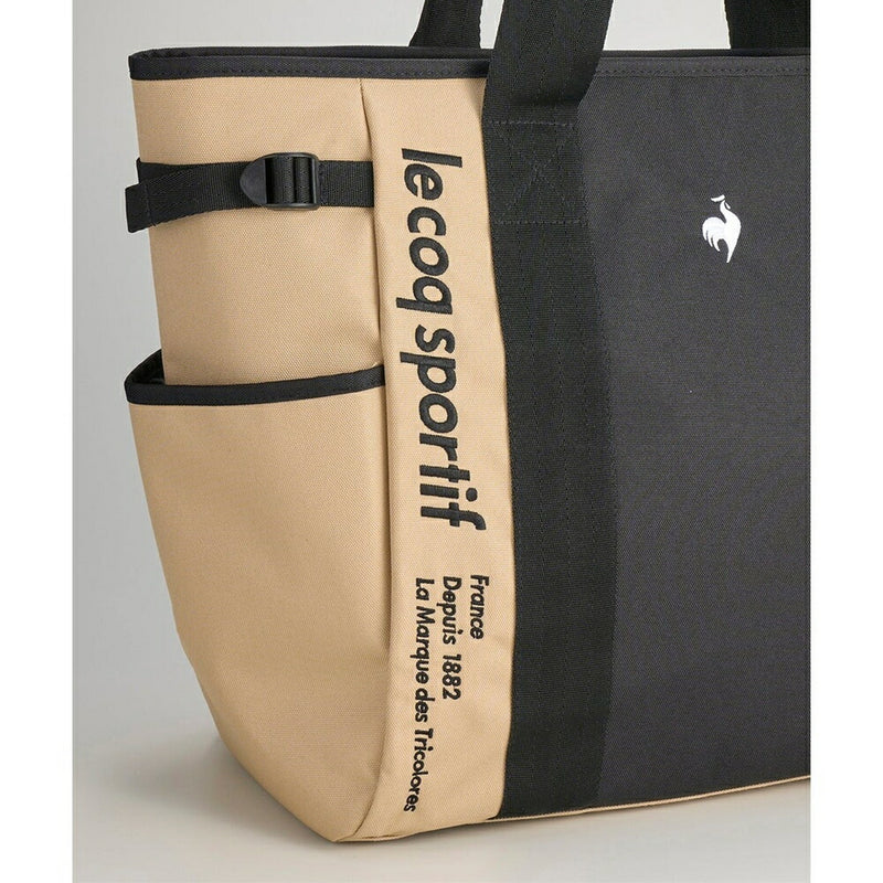 ベストスポーツ Le coq sportif（ルコックスポルティフ）製品。Le coq sportif スタイリッシュデザイン トートバッグ オリジナルロゴプリント裏地仕様 25SS LG4FTT01M