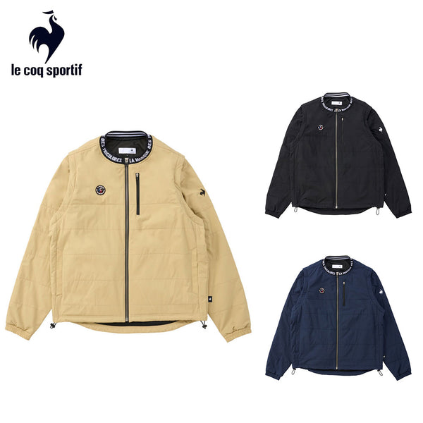 割引対象商品（3,000円以上） Le coq sportif（ルコックスポルティフ）製品。Le coq sportif ストレッチフォーサー ノーカラー2WAYブルゾン 24FW LG4FWB06M