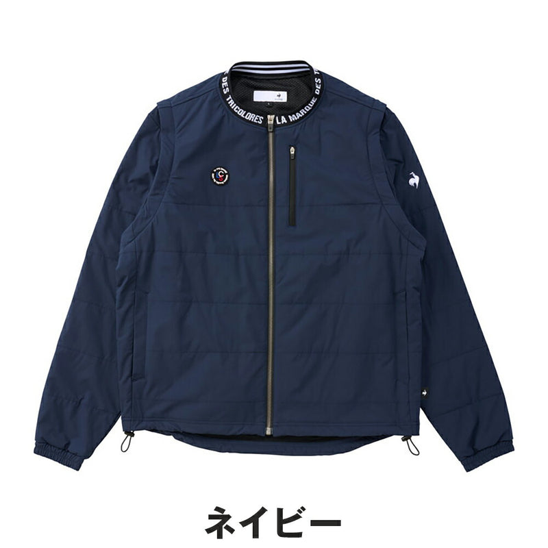 ベストスポーツ Le coq sportif（ルコックスポルティフ）製品。Le coq sportif ストレッチフォーサー ノーカラー2WAYブルゾン 24FW LG4FWB06M