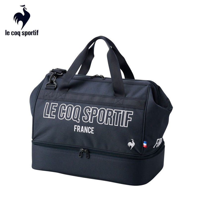 ベストスポーツ Le coq sportif（ルコックスポルティフ）製品。Le coq sportif 二層式 スポーティボストンバッグ 25SS LG5SBB11M