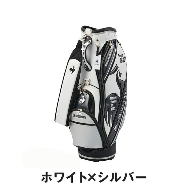 ベストスポーツ Le coq sportif（ルコックスポルティフ）製品。Le coq sportif ビッグロゴデザイン 大口径キャディバッグ 9.0型 25SS LG5SCB10M