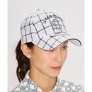 ベストスポーツ Le coq sportif（ルコックスポルティフ）製品。Le coq sportif 格子柄キャップ 25SS LG5SCP02L