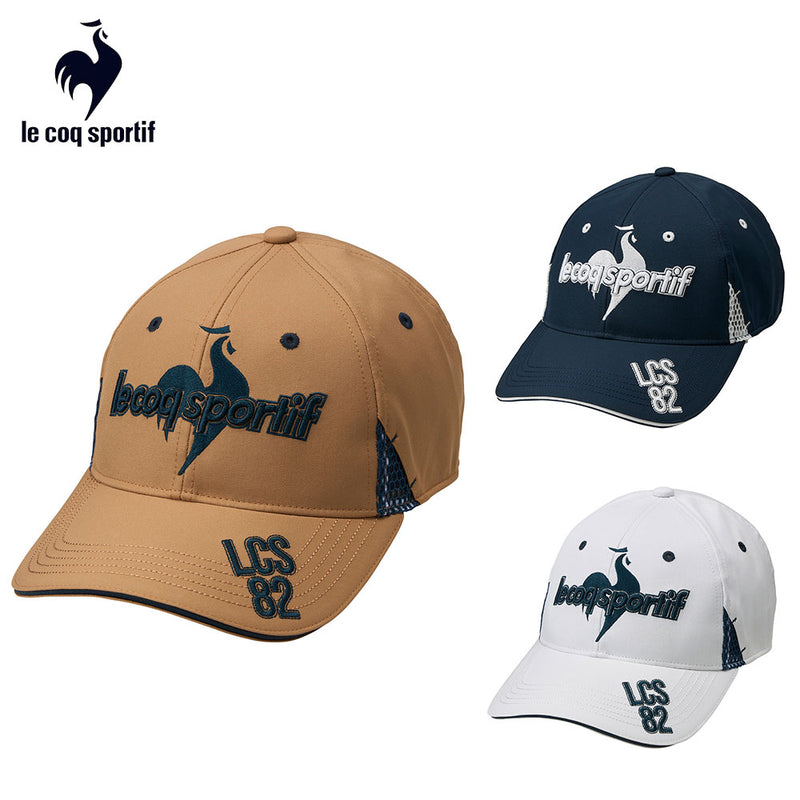 ベストスポーツ Le coq sportif（ルコックスポルティフ）製品。Le coq sportif BIGロゴ ゴルファーズキャップ 25SS LG5SCP04M