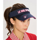 ベストスポーツ Le coq sportif（ルコックスポルティフ）製品。Le coq sportif 定番ロゴサンバイザー 25SS LG5SCP50L