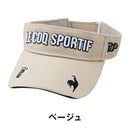 ベストスポーツ Le coq sportif（ルコックスポルティフ）製品。Le coq sportif 定番ロゴサンバイザー 25SS LG5SCP50L