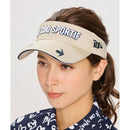 ベストスポーツ Le coq sportif（ルコックスポルティフ）製品。Le coq sportif 定番ロゴサンバイザー 25SS LG5SCP50L