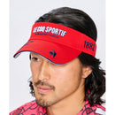 ベストスポーツ Le coq sportif（ルコックスポルティフ）製品。Le coq sportif 定番ロゴサンバイザー 25SS LG5SCP50M