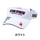 ベストスポーツ Le coq sportif（ルコックスポルティフ）製品。Le coq sportif 定番ロゴサンバイザー 25SS LG5SCP50M