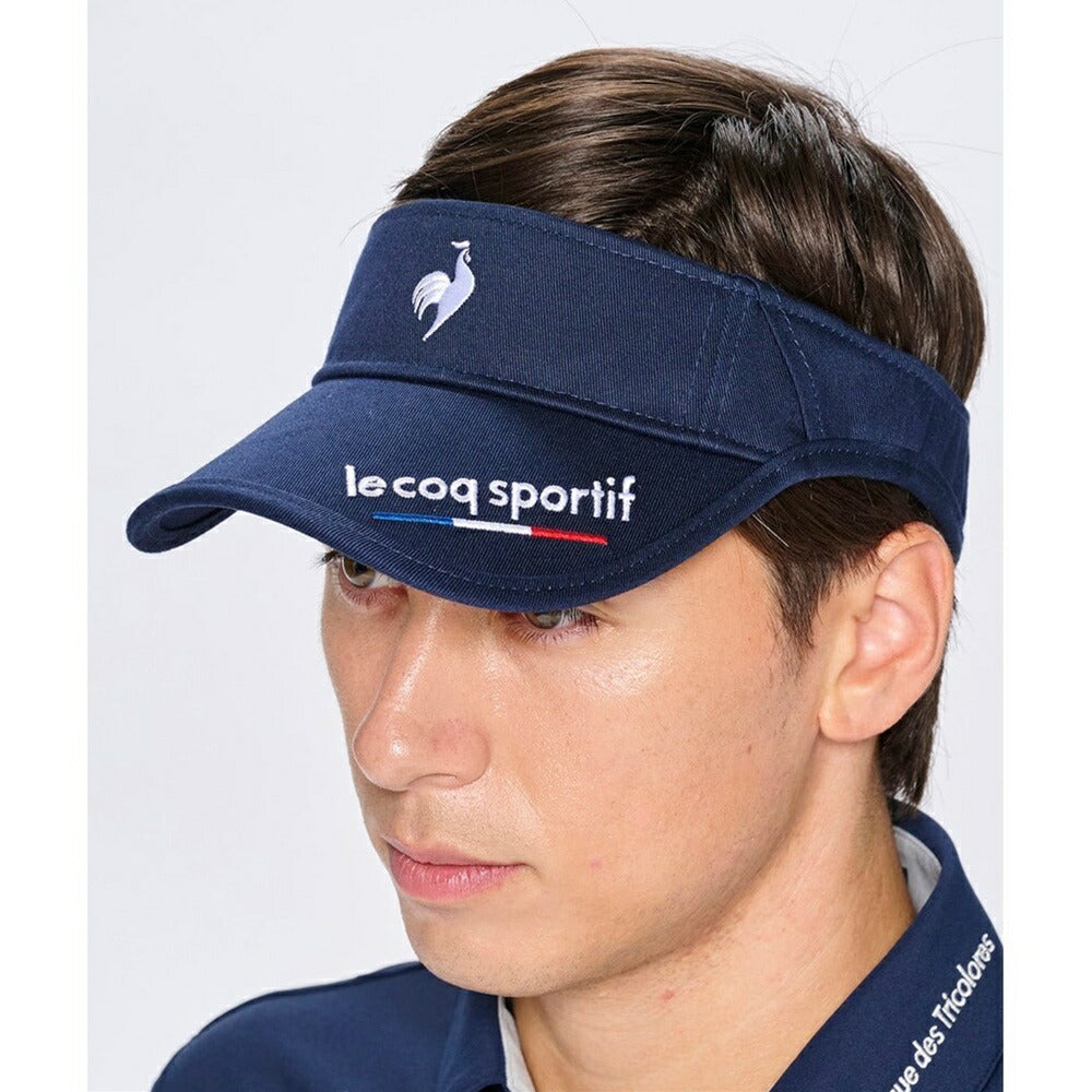 Le coq sportif 定番イヤーカーブサンバイザー 25SS LG5SCP51M