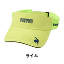 ベストスポーツ Le coq sportif（ルコックスポルティフ）製品。Le coq sportif クーリングサンバイザー 25SS LG5SCP54M