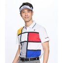 ベストスポーツ Le coq sportif（ルコックスポルティフ）製品。Le coq sportif カラーブロック大柄半袖シャツ 25SS LG5SHS02M