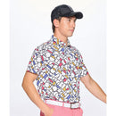 ベストスポーツ Le coq sportif（ルコックスポルティフ）製品。Le coq sportif カラーブロックグラフィック小柄半袖シャツ 25SS LG5SHS03M