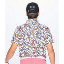 ベストスポーツ Le coq sportif（ルコックスポルティフ）製品。Le coq sportif カラーブロックグラフィック小柄半袖シャツ 25SS LG5SHS03M