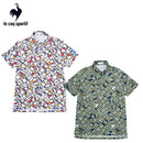 ベストスポーツ Le coq sportif（ルコックスポルティフ）製品。Le coq sportif カラーブロックグラフィック小柄半袖シャツ 25SS LG5SHS03M