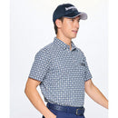 ベストスポーツ Le coq sportif（ルコックスポルティフ）製品。Le coq sportif モノグラム柄ジャガード半袖シャツ 25SS LG5SHS14M