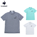 ベストスポーツ Le coq sportif（ルコックスポルティフ）製品。Le coq sportif モノグラム柄ジャガード半袖シャツ 25SS LG5SHS14M