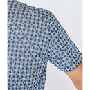 ベストスポーツ Le coq sportif（ルコックスポルティフ）製品。Le coq sportif モノグラム柄ジャガード半袖シャツ 25SS LG5SHS14M