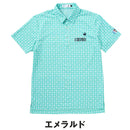 ベストスポーツ Le coq sportif（ルコックスポルティフ）製品。Le coq sportif モノグラム柄ジャガード半袖シャツ 25SS LG5SHS14M