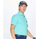 ベストスポーツ Le coq sportif（ルコックスポルティフ）製品。Le coq sportif モノグラム柄ジャガード半袖シャツ 25SS LG5SHS14M