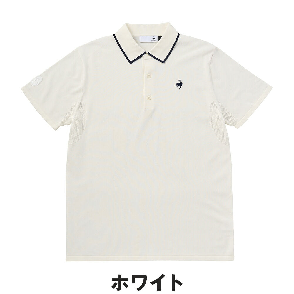 Le coq sportif NEW BASIC 半袖ニットポロシャツ 25SS LG5SHS15M