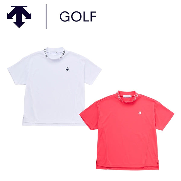 Le coq sportif ワイドシルエット モックネック半袖シャツ 25SS