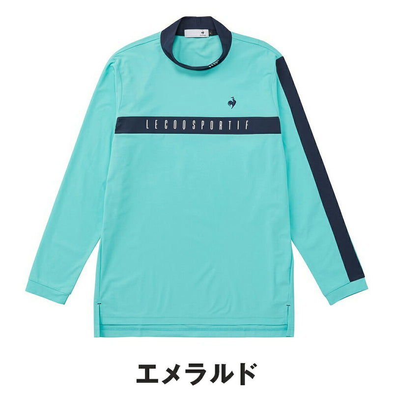 ベストスポーツ Le coq sportif（ルコックスポルティフ）製品。Le coq sportif 長袖モックネックシャツ 25SS LG5SLS50M