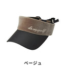 ベストスポーツ le coq sportif（ルコックスポルティフ）製品。le coq sportif RIJOUME 異素材コンビネーションサンバイザー 23FW QGCWJC52W