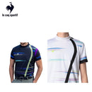 ベストスポーツ le coq sportif（ルコックスポルティフ）製品。le coq sportif RIJOUME アシンメトリーモックネック半袖シャツ 23FW QGMWJA10