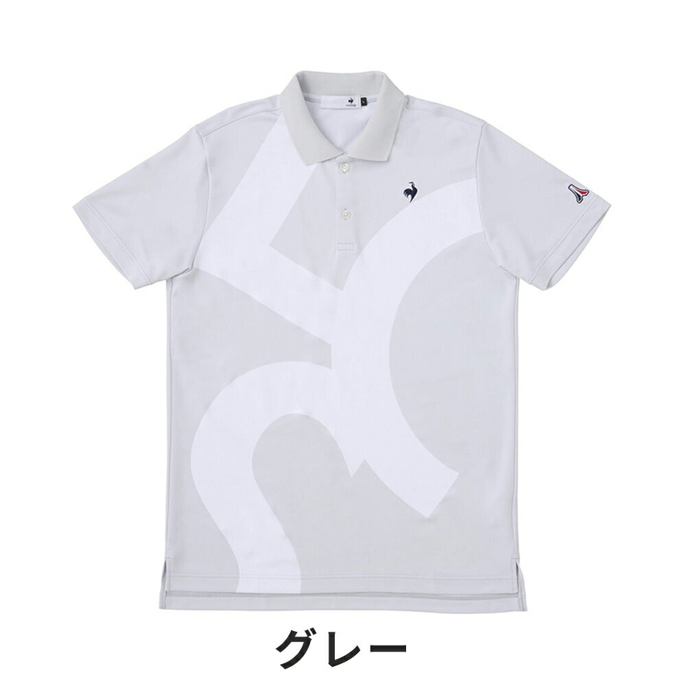 le coq sportif ジャガード半袖シャツ 24SS QGMXJA09 | 自転車、ゴルフ