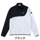 ベストスポーツ le coq sportif（ルコックスポルティフ）製品。le coq sportif RIJOUME STRETCH FORCER アシンメトリーデザインハーフジップカットソー 24SS QGMXJL61