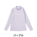 ベストスポーツ le coq sportif（ルコックスポルティフ）製品。le coq sportif RIJOUME アシンメトリーフロントロゴ長袖モックネックシャツ 23FW QGWWJB21