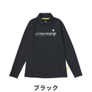 ベストスポーツ le coq sportif（ルコックスポルティフ）製品。le coq sportif RIJOUME 変形襟フロントロゴ長袖シャツ 23FW QGWWJB22