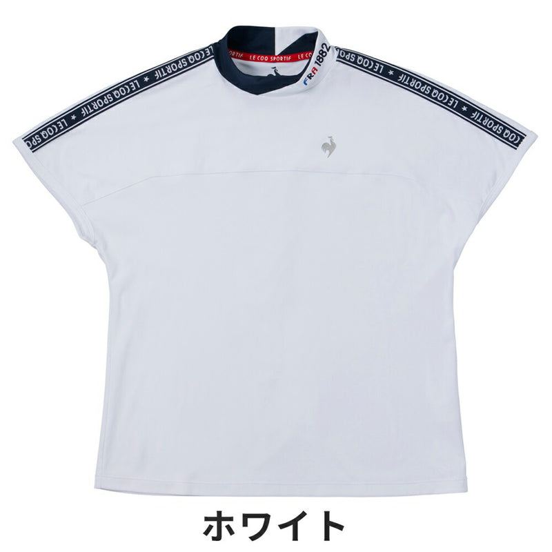 le coq sportif ワイドフィット モックネック袖ラインシャツ 24SS QGWXJA01 | 自転車、ゴルフ、アウトドアのベストスポーツ本店