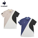 ベストスポーツ le coq sportif（ルコックスポルティフ）製品。le coq sportif RIJOUME SUNSCREEN トリコロールブロッキングモックネックシャツ 24SS QGWXJA22