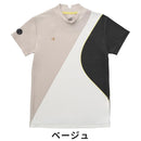 ベストスポーツ le coq sportif（ルコックスポルティフ）製品。le coq sportif RIJOUME SUNSCREEN トリコロールブロッキングモックネックシャツ 24SS QGWXJA22