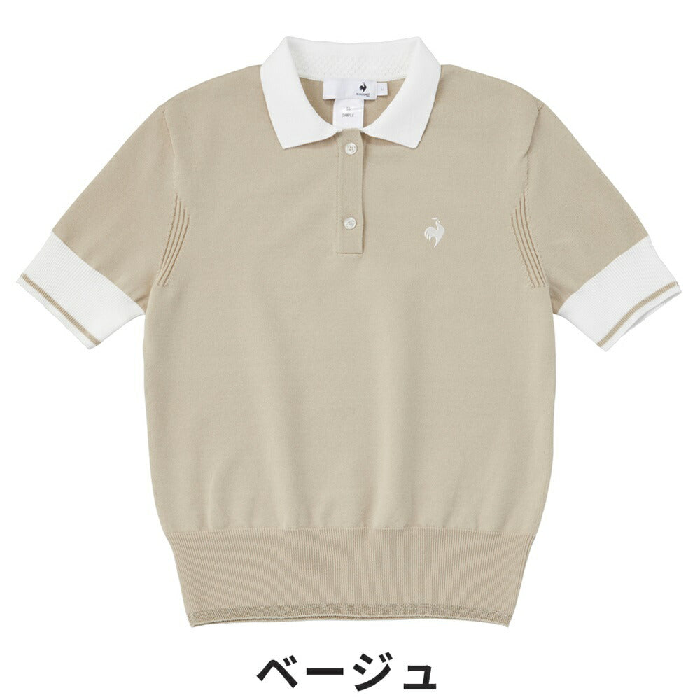 LE COQ SPORTIF ベージュパンツ OS ウエスト92、シャツ3L LE COQ