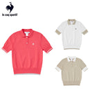 ベストスポーツ le coq sportif（ルコックスポルティフ）製品。le coq sportif RIJOUME ホールガーメントニット半袖シャツ 24SS QGWXJA29