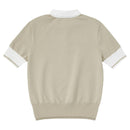 ベストスポーツ le coq sportif（ルコックスポルティフ）製品。le coq sportif RIJOUME ホールガーメントニット半袖シャツ 24SS QGWXJA29