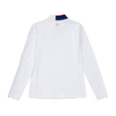 ベストスポーツ le coq sportif（ルコックスポルティフ）製品。le coq sportif RIJOUME STRETCH FORCER 変形襟長袖ハイネックシャツ 24SS QGWXJB10