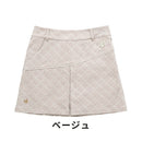 ベストスポーツ Le coq sportif（ルコックスポルティフ）製品。Le coq sportif ロゴジャガードスカート RIJOUME/リジューム 24SS QGWXJE23