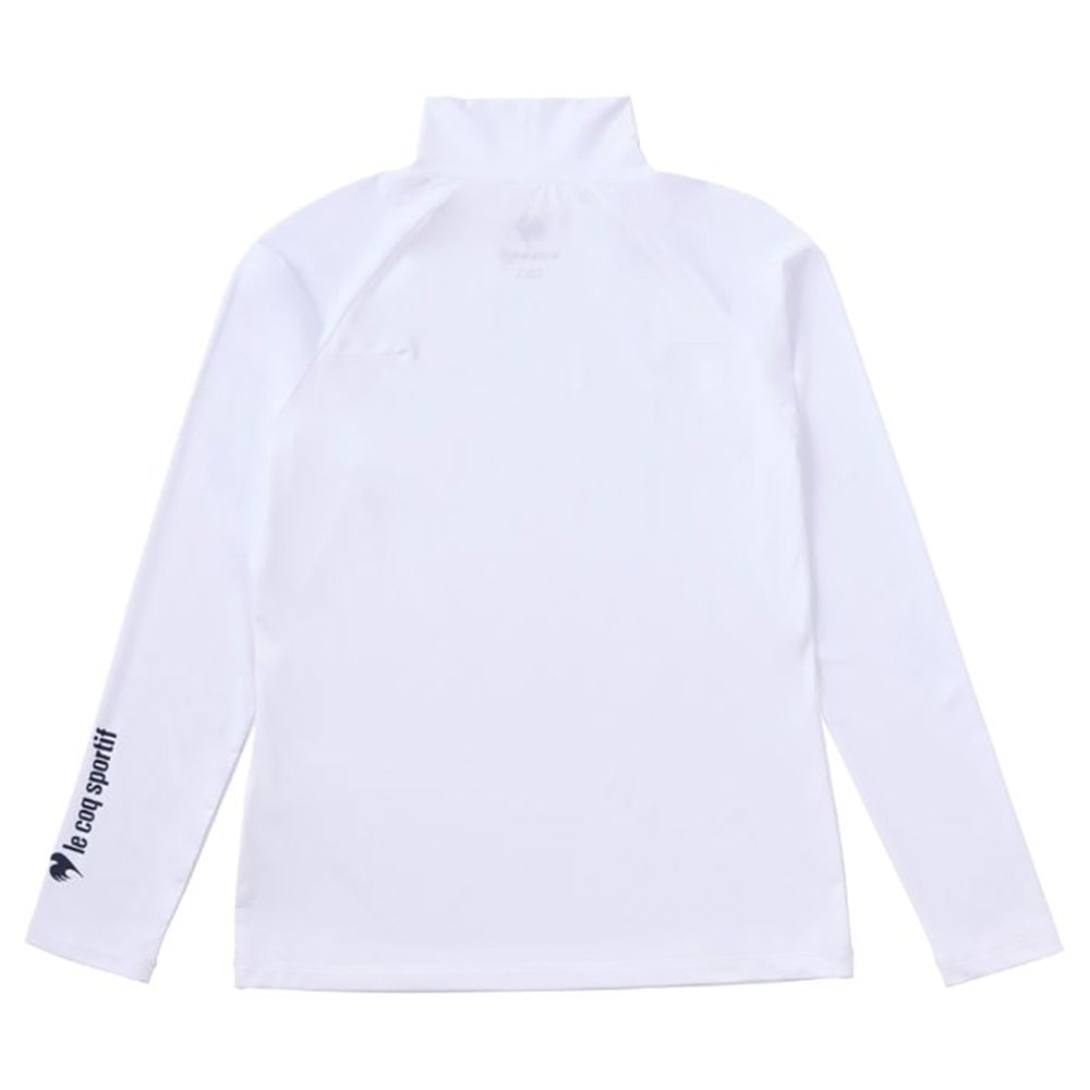 le coq sportif ホワイト タートルネック セーター トレーナー Le coq sportif ストレッチフォーサー ハイネックアンダーシャツ