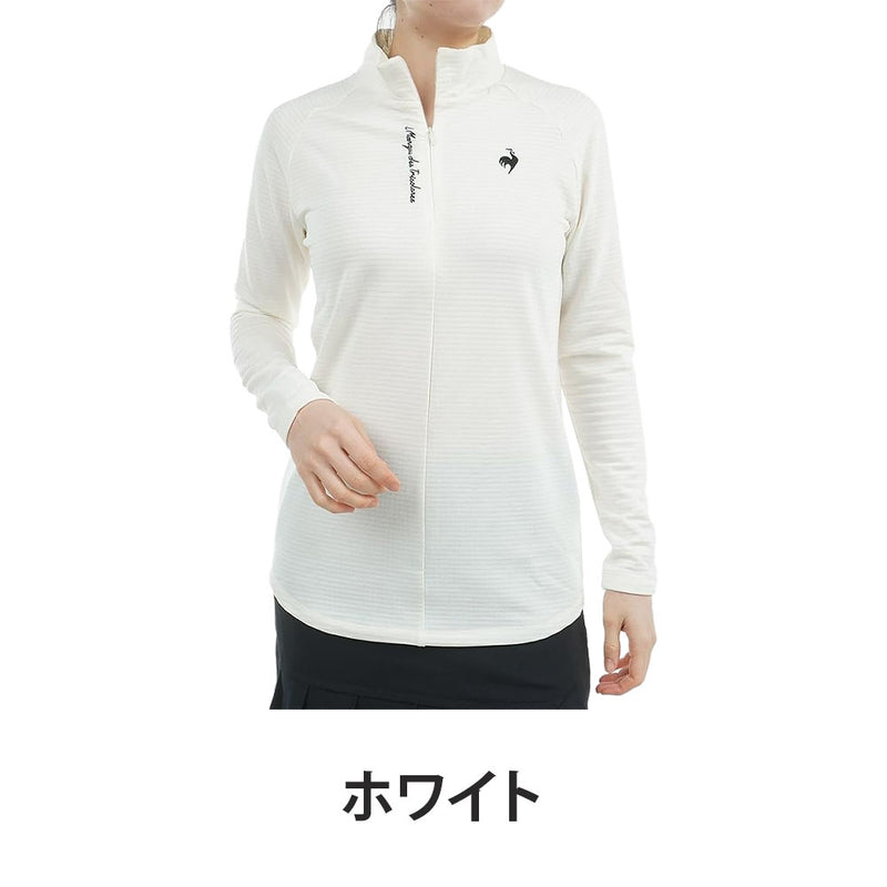 ベストスポーツ Le coq sportif ストレッチフォーサー 長袖裏グリッドモックネックシャツ 24FW LG4FLS52L