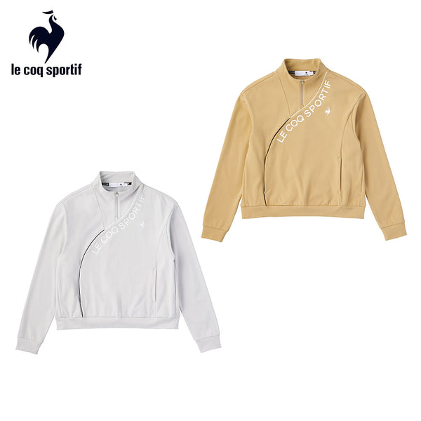 商品 Le coq sportif（ルコックスポルティフ）製品。Le coq sportif ストレッチフォーサー ハーフジップカットソー 24FW LG4FSW00L