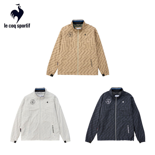 ゴルフ - ウェア - メンズ Le coq sportif（ルコックスポルティフ）製品。Le coq sportif ストレッチフォーサー プリント柄3層ジャケット 24FW LG4FWB05M