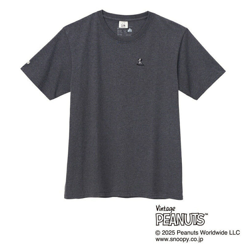 ベストスポーツ LOGOS（ロゴス）製品。LOGOS SNOOPY(PEANUTS 75years) Tシャツ-BE(ホワイト・L) 37500102