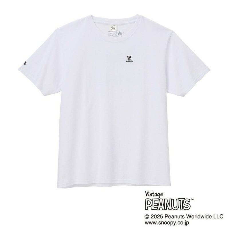 ベストスポーツ LOGOS（ロゴス）製品。LOGOS SNOOPY(PEANUTS 75years) Tシャツ-BE(ホワイト・L) 37500102