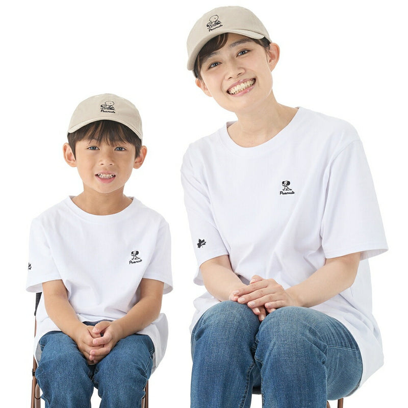 ベストスポーツ LOGOS（ロゴス）製品。LOGOS SNOOPY(PEANUTS 75years) Tシャツ-BE(ホワイト・L) 37500102