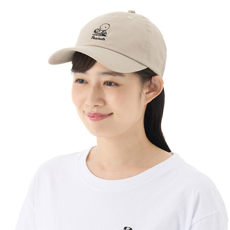 ベストスポーツ LOGOS（ロゴス）製品。LOGOS SNOOPY(PEANUTS 75years) CAP(ブラック) 37500209