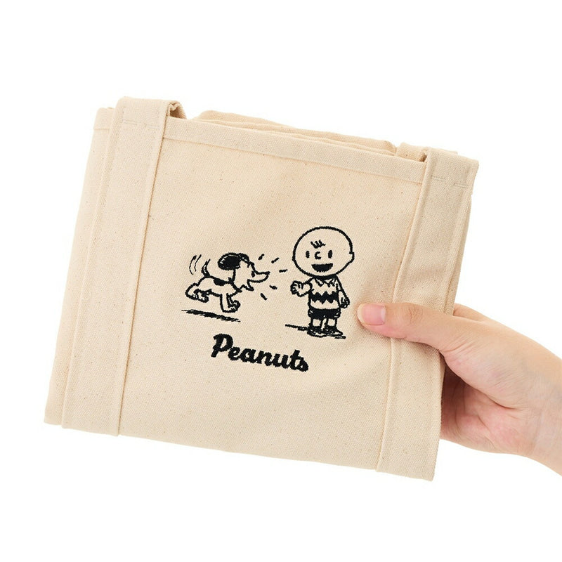 ベストスポーツ LOGOS（ロゴス）製品。LOGOS SNOOPY(PEANUTS 75years) トートバッグ(ホワイト) 37500409