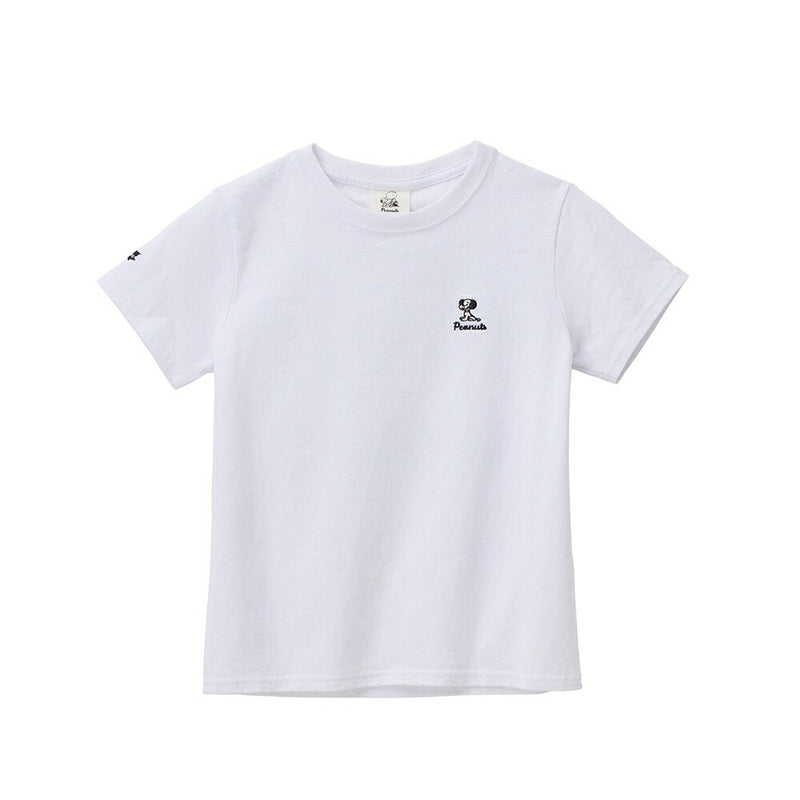 ベストスポーツ LOGOS（ロゴス）製品。LOGOS SNOOPY(PEANUTS 75years) KIDS Tシャツ-BE(チャコールグレー・140) 37560030